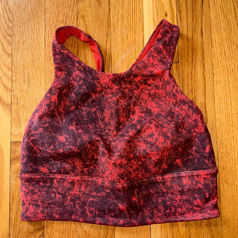 Lululemon long line sports bra